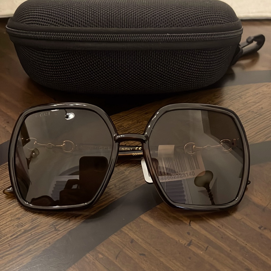 Brand New Authentic Gucci Sunglasses Gg0890s 002 5519 Brn Generic Case Brand New Authentic Gucci Sunglasses Gg0890s 002 5519 Brn Generic Case
